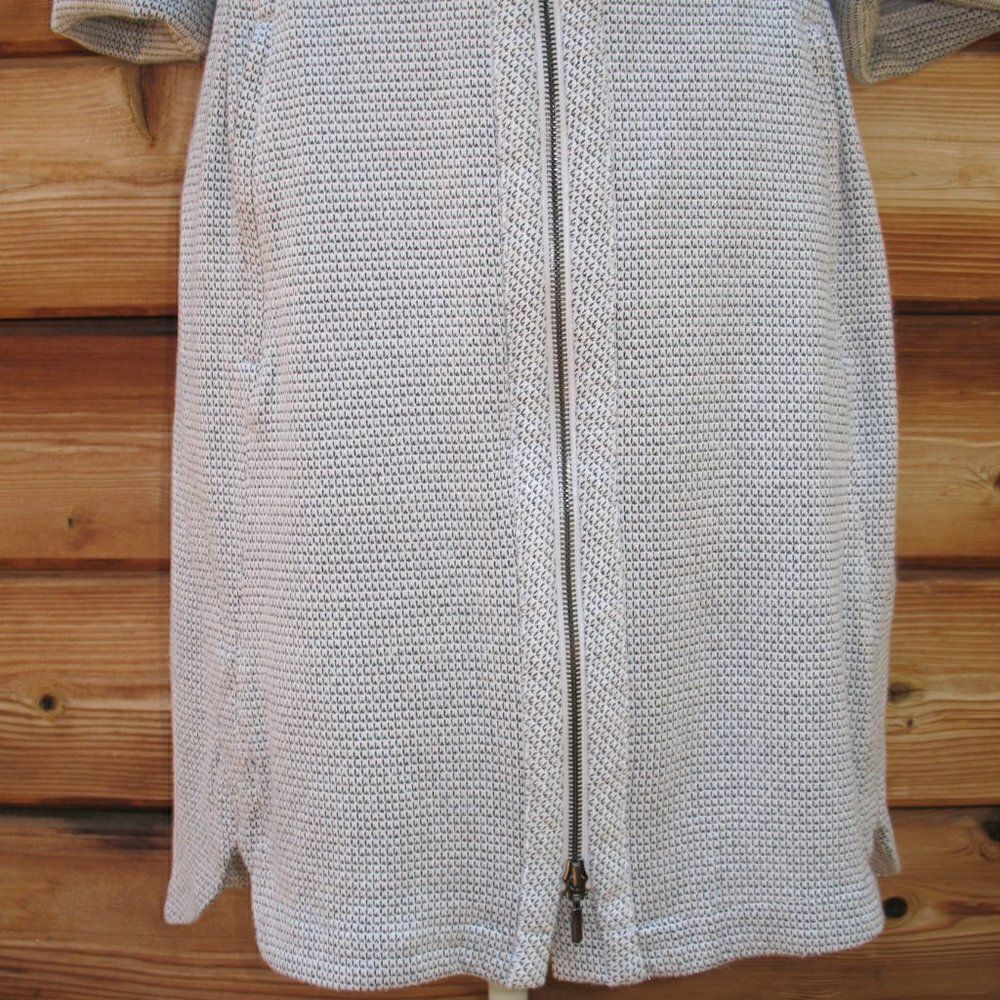 Thick Knit Full Zip Front Dress - Picture 4 of 10